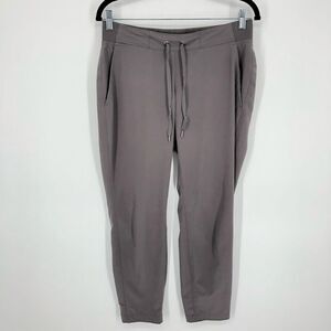 Athleta Midtown Ankle Pant‎ Womens 6P Light Gray